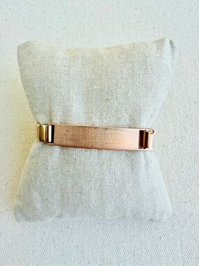 *Hinged Cuff Bracelet* KEEP COLLECTIVE Retired Rose Gold Used Good Condition